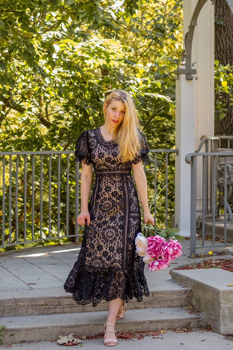 Cassia La Reine Midi Dress