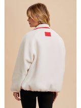 Billie Reversible sherpa jacket