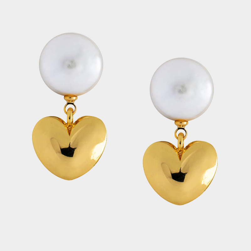 Lois Heart Earrings