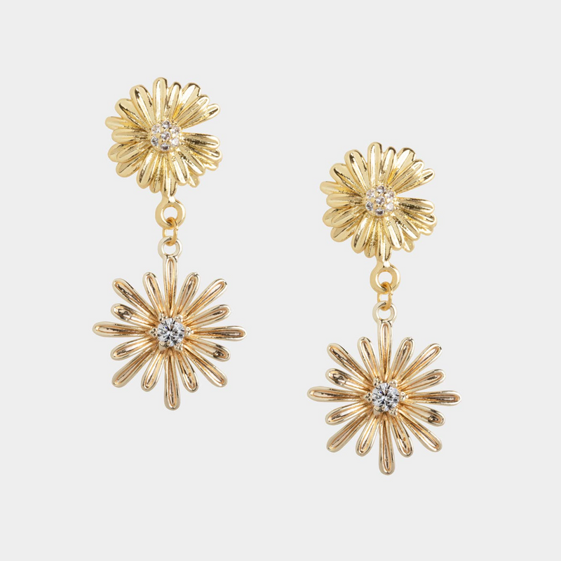 Ashley Floral Earrings