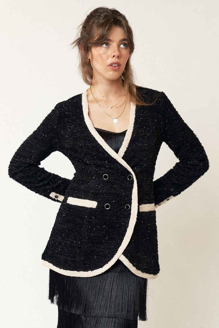 Jackie Lurex Tweed Jacket