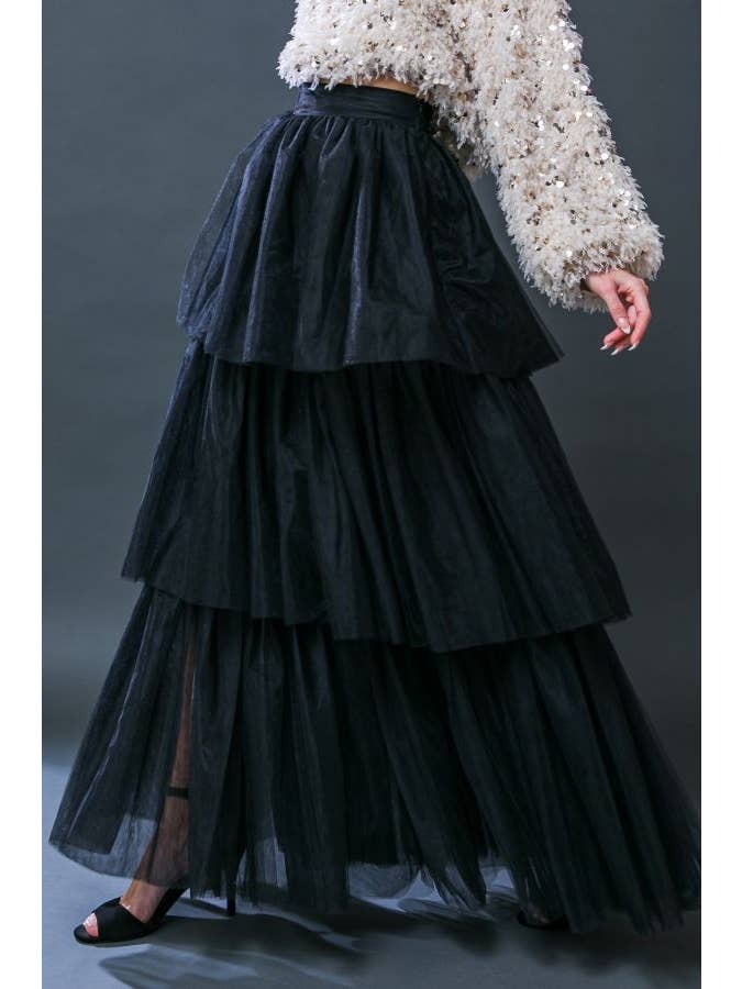 Maxi Tulle Skirt