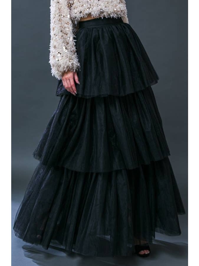 Maxi Tulle Skirt