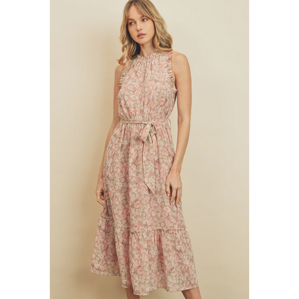 Paloma Blush Rose Maxi Dress - MAXI DRESS